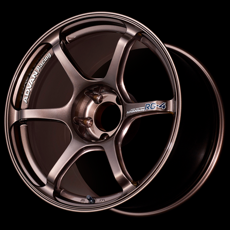 Advan RG-4 17x7.5 / +30 Offset / 4x100 / 63mm Bore / Racing Copper Bronze YA47F30ACB