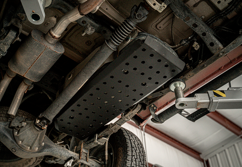 Cali Raised LED Cali Raised 05-23 Dcsb / Ac Toyota Tacoma Fuel Tank Skid Plate - Aluminum / Raw CR3670