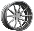 XXR 527D Wheel Silver / Machined Lip 18x9 +35 5x100