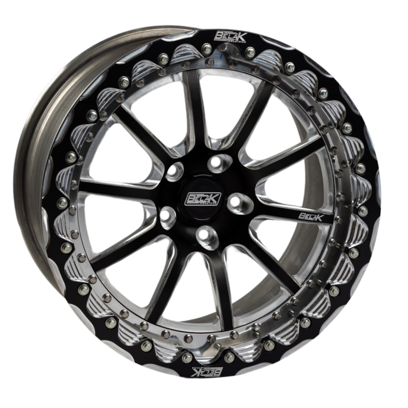 Belak Wheels Belak 17x10.5 / 6.5in BS / 5x4.75 BP / HIGH Pad / Series 4 Wheel - Single Beadlock 17105475S48BS-SBL