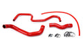 HPS Performance HPS Red Reinforced Silicone Radiator Hose Kit Coolant Infiniti 03-07 G35 Coupe