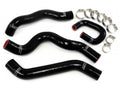 HPS Performance Products HPS Black Reinforced Silicone Radiator Hose Kit Coolant Chevy 08-10 Cobalt SS 2.0L Turbo