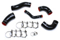 HPS Performance HPS Black Reinforced Silicone Intercooler Hose Kit Kia 11-15 Optima 2.0L Turbo