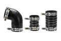 HPS Performance Products HPS High Temp Aramid Reinforced Silicone Intercooler Hose Boots Kit GMC 2006-2010 Sierra 3500 6.6L Duramax Diesel