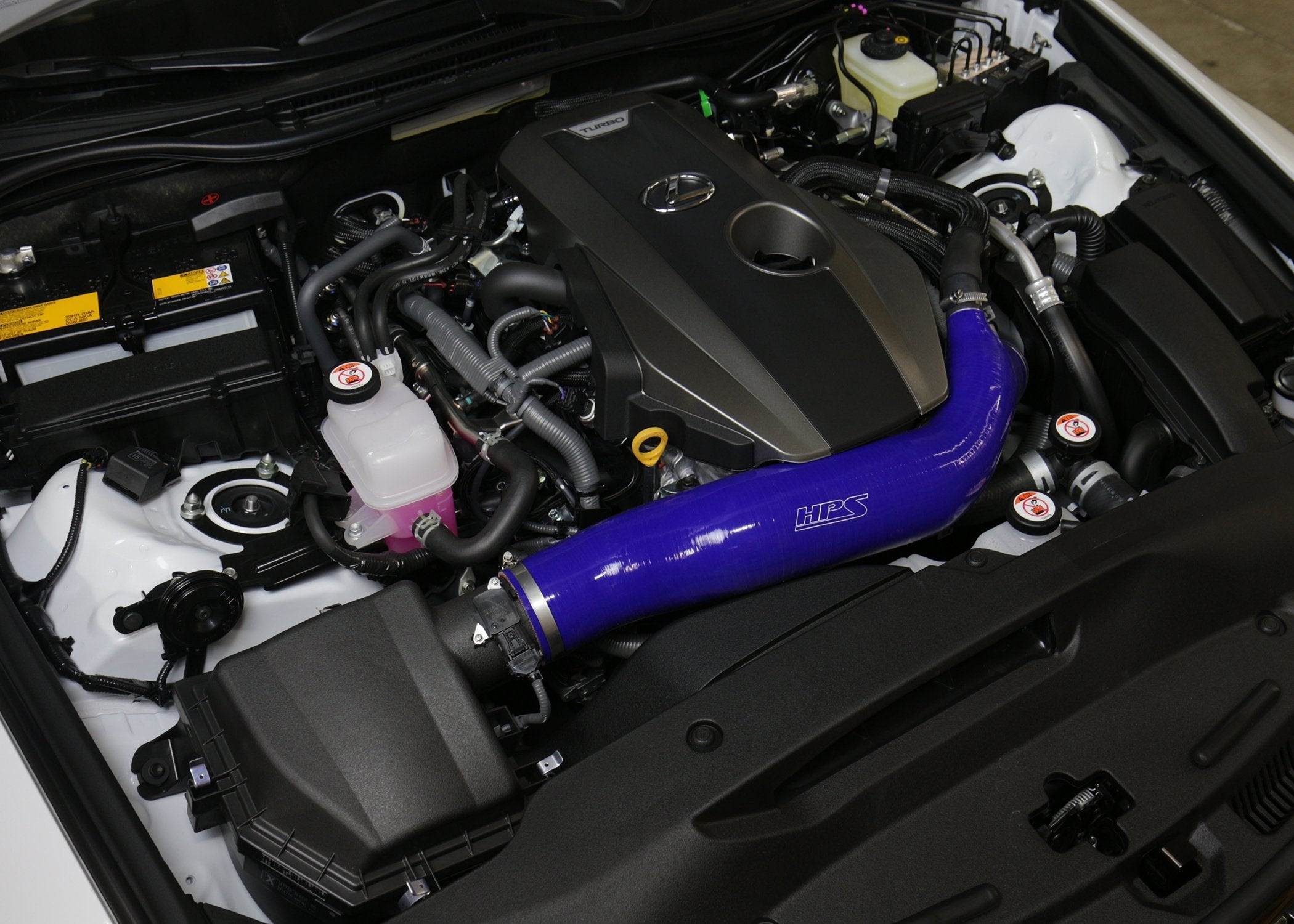 HPS Performance HPS Silicone Air Intake Kit Post MAF Hose Lexus 2018-2020 IS300 2.0L Turbo, 57-1585