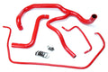HPS Red Reinforced Silicone Radiator Hose Kit Coolant Chevy 15-17 Suburban 5.3L V8