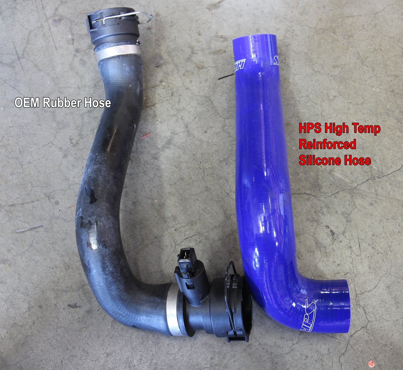 HPS Performance HPS Silicone Radiator Coolant Hose Kit BMW 1999-2000 323i 2.5L E46 M52, 57-1698
