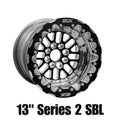 Belak Wheels Belak 13x11 / 5in BS / 5x100 BP / High Pad / Series 2 Wheel - Double Beadlock Billet 13115100S25BS-BLT