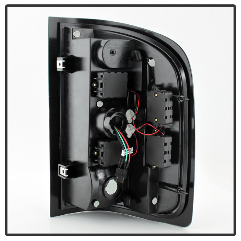 Spyder Chevy Silverado 07-13 LED Tail Lights Blk Smke ALT-YD-CS07-LED-BSM 5078032