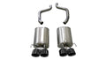 Corsa Performance Corsa 09-13 Chevrolet Corvette (C6) 6.2L Black Sport Axle-Back Exhaust