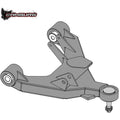 Camburg 05-15 Toyota Tacoma Pre/4wd / 03-09 4-Runner / 07-09 FJ Performance Slapper Lower Arm Kit CAM-310166