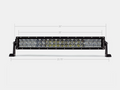 Cali Raised LED Cali Raised 22 Dual Row 5D Optic Osram Led Bar - Spot CR2304