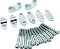 BikeMaster Aluminum Handlebar Riser 1in Silver 152270