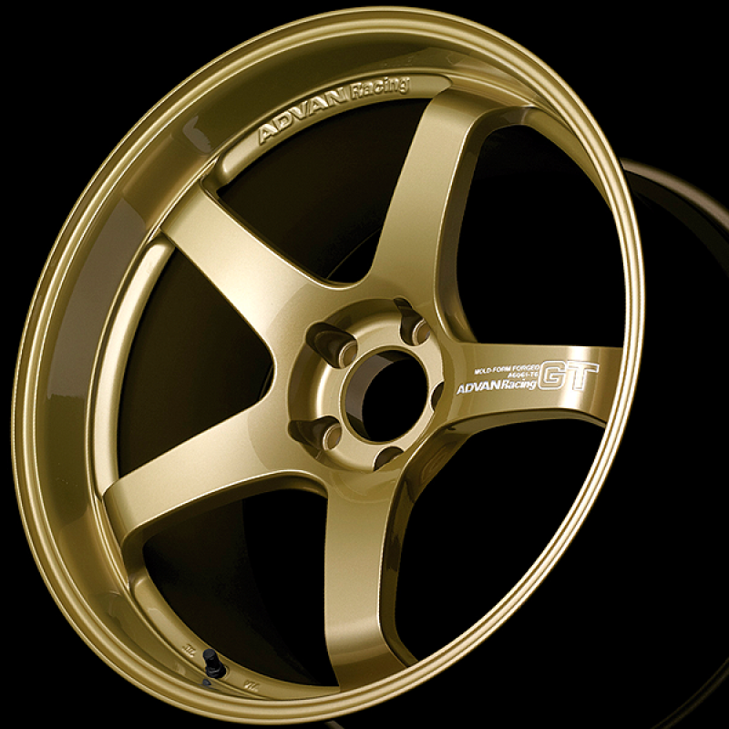 Advan GT for Porsche 18x9.0 / +52 Offset / 5x130 / 71.6mm Bore / Racing Gold Metallic YAQ8I52PZP