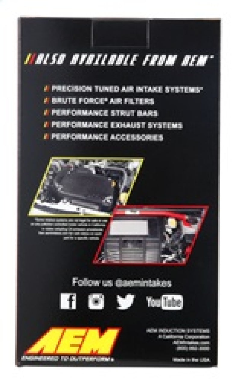 AEM Induction AEM 4 inch x 9 inch x 1 inch Dryflow Element Filter Replacement 21-3059DK
