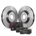 Brembo OE 95-01 Acura Integra Front Disc Brake Kit KTX4087