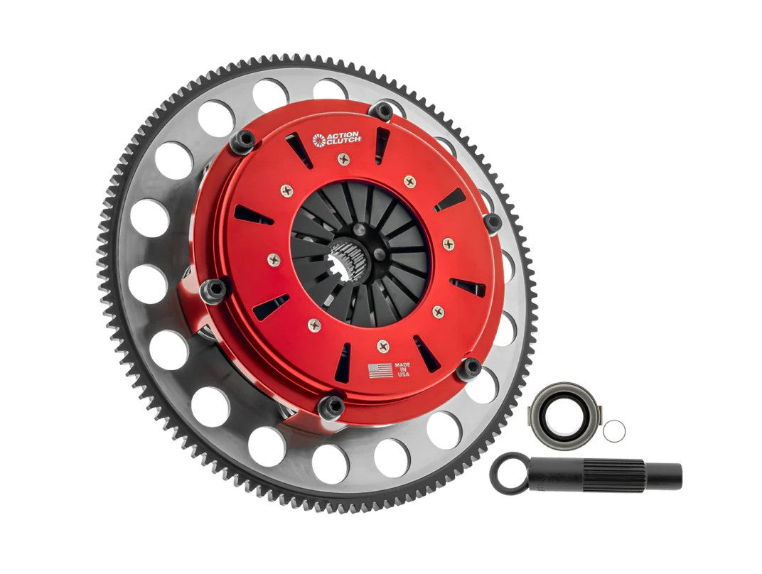 Action Clutch 2003 Acura CL 3.2L (J32) 7.25in Triple Disc Clutch Kit w/Aluminum Flywheel ACR-2199-3D *Discontinued