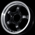 Advan RG-D2 15x5.0 / +38 Offset / 4x100 / 63mm Bore / Machining and Black Gunmetallic YAT5A38ABG