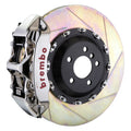 Brembo 12-14 ML550 Front GTR BBK 6 Piston Billet 411x34 2pc Rotor Slotted Type1-Nickel 1L2.9502AR