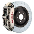 Brembo 11-16 528i/528i xDrive Front GTR BBK 6 Piston Billet 405x34 2pc Rotor Slotted Type3- Nickel 1N3.9528AR