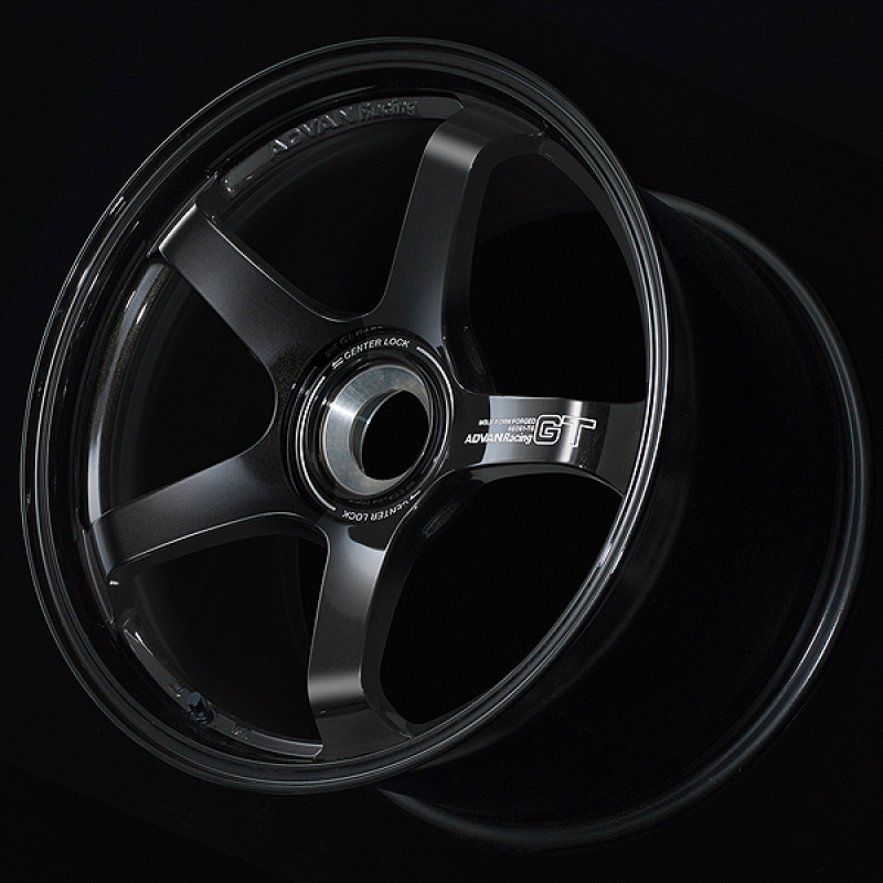Advan GT for Porsche 19x10.5 / +45 Offset / 5x130 / 71.6mm Bore / Racing Titanium Black YAQ9L45PTBP