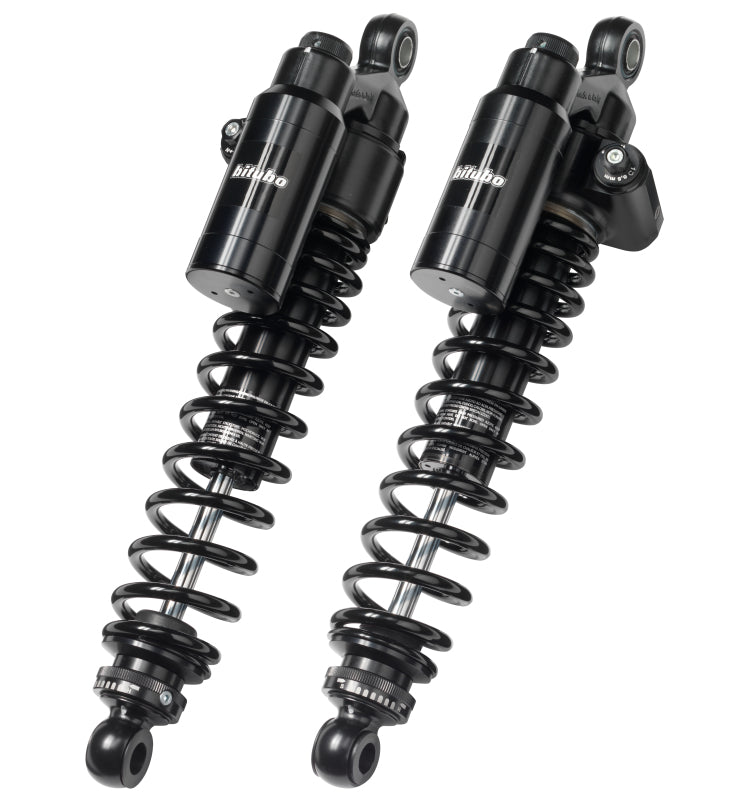 Bitubo Suspension Bitubo WMT2 Twinshocks Adj.: Spring Preload, Reb., Comp., Length 290mm, Piggyback Tank, Dk Edition IN001WMT22V2