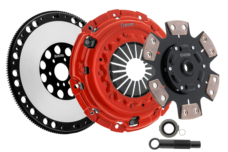 Action Clutch 01-03 BMW 330Ci 3.0L (M54) 5-Speed RWD Stage 5 Clutch Kit (2MS) w/Lightened Flywheel ACR-3461