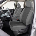 Covercraft 23-25 Ford F250-F550 Endura PrecisionFit Custom Front Row Seat Covers - Charcoal/Silver GTF4434ABENCS