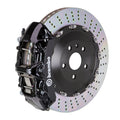 Brembo 25+ BMW X3 30 xDrive/BMW X3 M50 xDrive Fr GT BBK 6 Pist Cast 405x34 2pc Rotor Drilled - Black 1N1.9552A1
