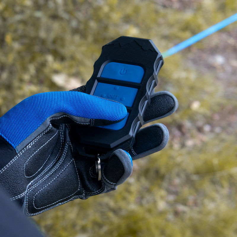 Borne Off-Road 12K Winch - Black Synthetic Rope BNWN-12-SBK