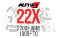 AMS Performance Alpha 22X R35 GTR Turbo Kit (Requires solid motor mounts) ALP.07.14.0113-2