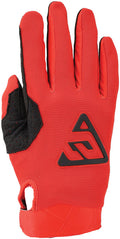 Answer 24 Peak Gloves Red/Black Youth - Medium 442873