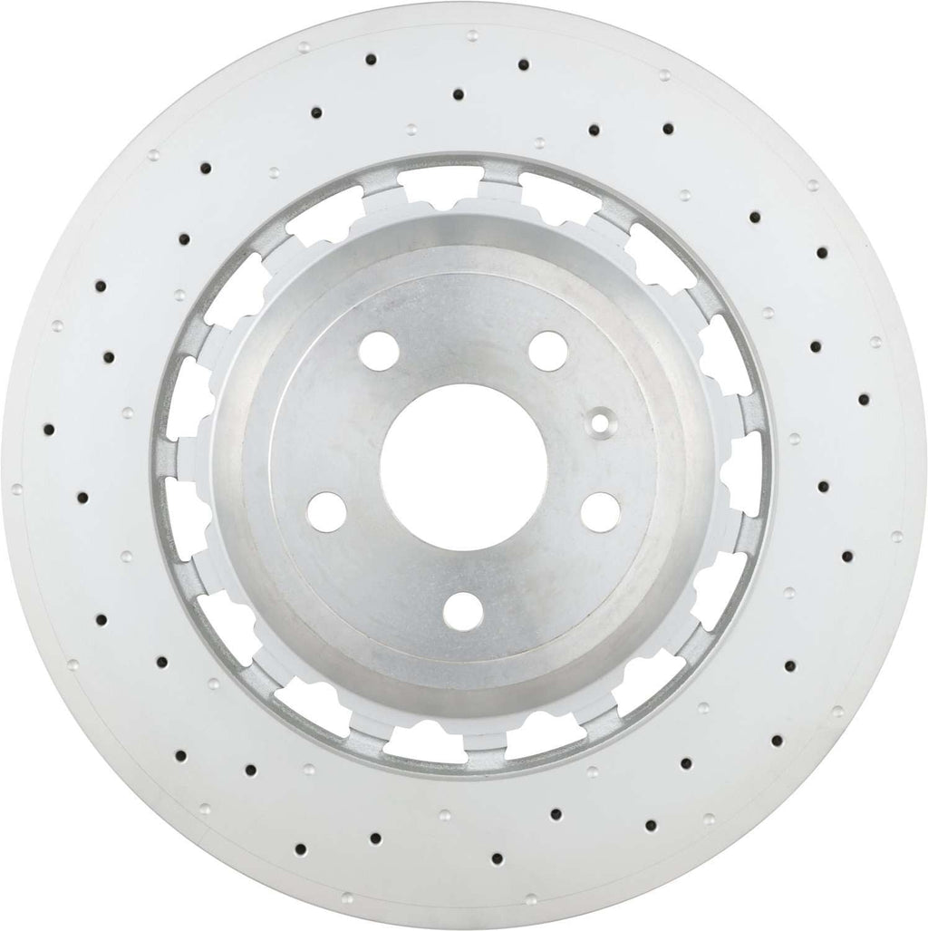 Brembo OE Brembo 15-18 Porsche Macan Front Grooved UV Coated Rotor 09.D174.53