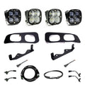 Baja Designs 2023+ Ford F250/F350 Super Duty Squadron SAE/Sport Fog Pocket Kit - Clear 448225UP