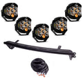 Baja Designs 23+ Ford Super Duty LP6 Bull Bar Light Kit 448233