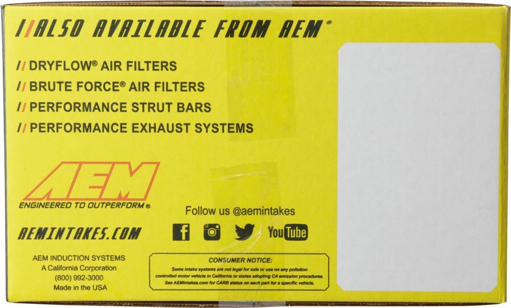 AEM Induction AEM Cold Air Intake System C.A.S. DODGE NEON 01-03 RT & ACR 21-424C