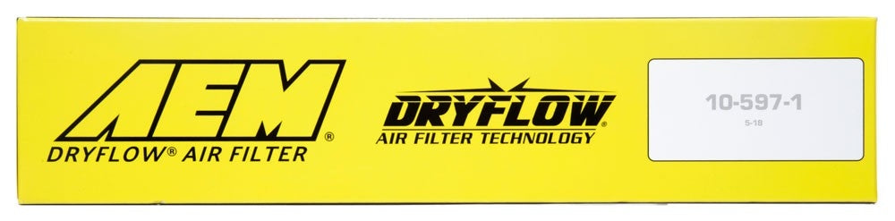 AEM Induction AEM 05-07 Mustang GT 4.0L V6 / 4.6L 10.188in O/S L x 9.5in O/S W x 1.625in H DryFlow Air Filter 28-20298