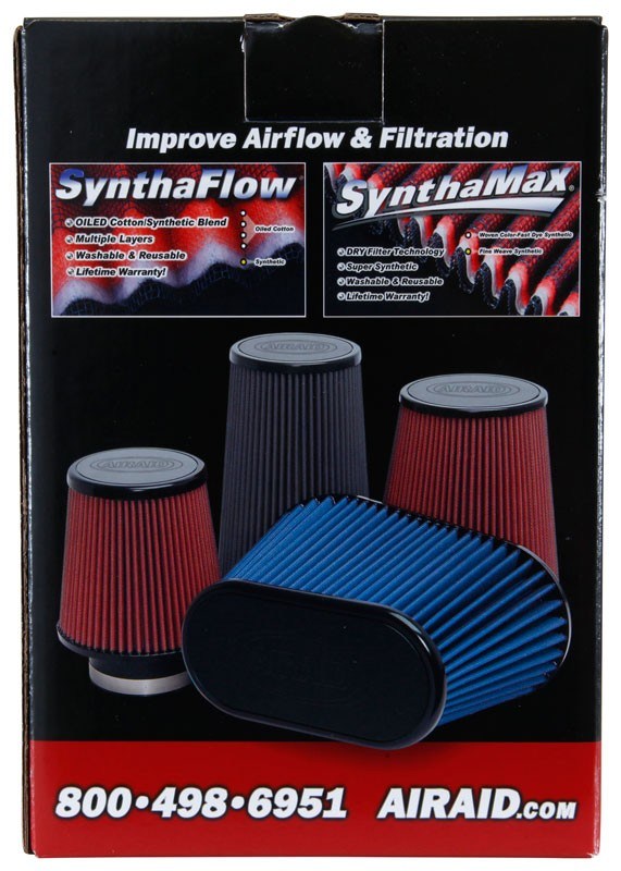 Airaid Universal Air Filter - Cone 3 1/2 x 6 x 4 5/8 x 7 701-451
