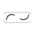 Cometic Gasket Cometic Chrysler 273/318/340 LA .032in Fiber Oil Pan Gasket Kit C5627-032