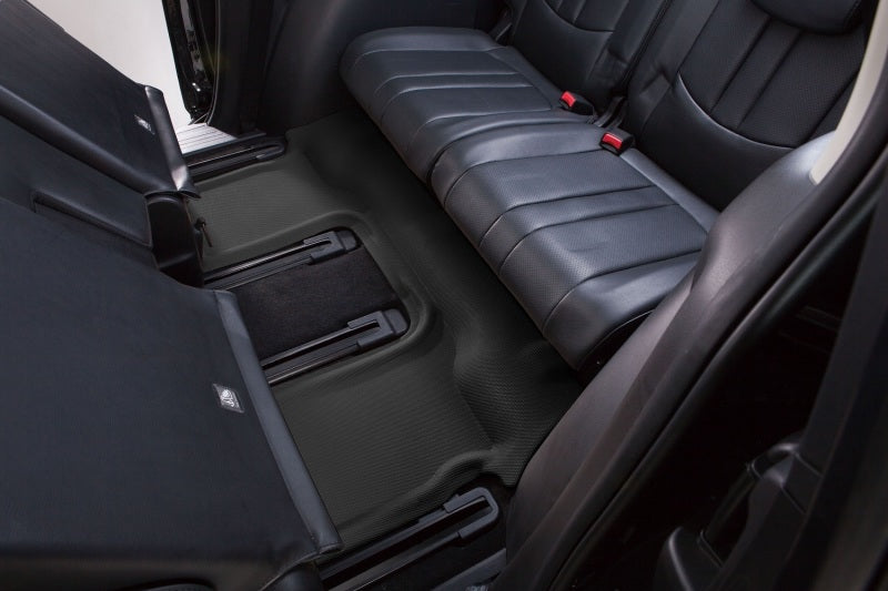 3D MAXpider 20-21 Mazda CX-9 6-Seat without 2nd Row Console Kagu 3rd Row Floormats - Black L1MZ07631509