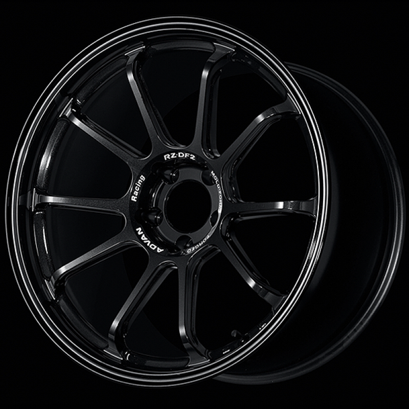 Advan RZ-DF2 20x10.5 / +24 Offset / 5x114.3 / 73mm Bore / Racing Titanium Black YAF0L24ETB