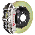 Brembo 10-15 Camaro V6 Front GTR BBK 6 Piston Billet380x32 2pc Rotor Slotted Type-1- Nickel Plated 1M2.9029AR