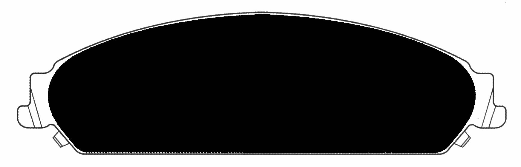 Porterfield Brake Pads for 2012 CHRYSLER 300C 5.4L V8