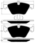 Porterfield Brake Pads for 2008 BMW 128i