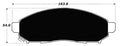 Porterfield Brake Pads for 2015 NISSAN NV200