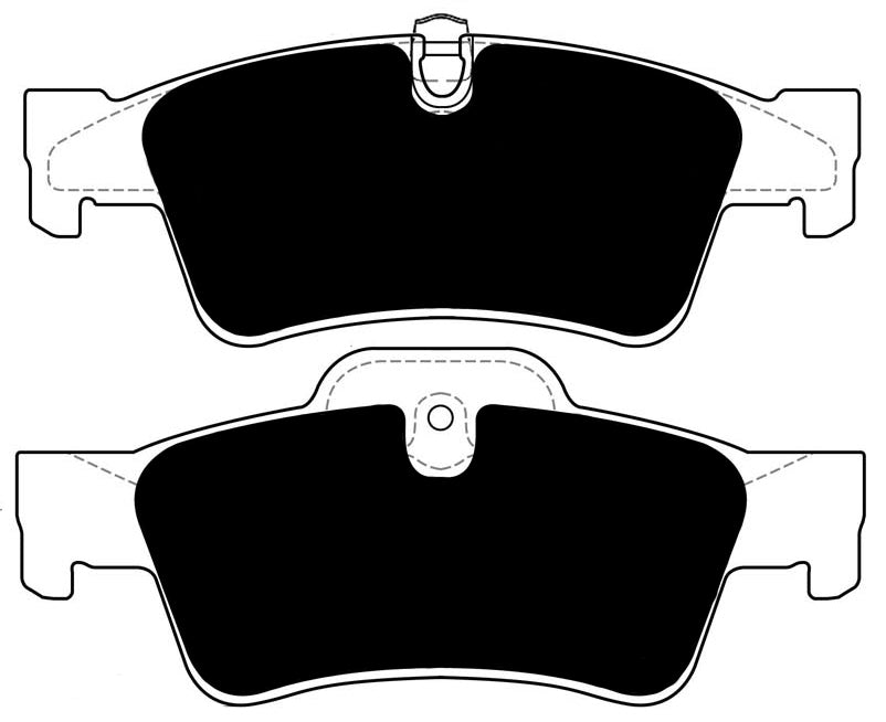Porterfield Brake Pads for 2013 MERCEDES-BENZ G63 AMG