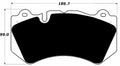 Porterfield Brake Pads for 2009 FERRARI F430 Scuderia