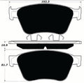 Porterfield Brake Pads for 2007 BENTLEY CONTINENTAL