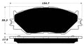 Porterfield Brake Pads for 2004 LEXUS IS 250