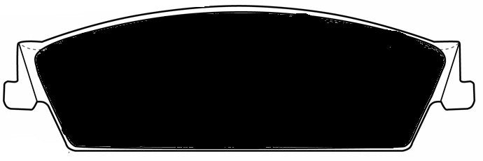 Porterfield Brake Pads for 2008 CHEVROLET SUBURBAN 1500 2WD